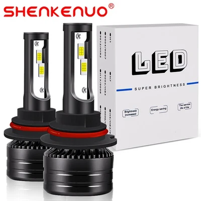 For Truck Peterbilt 387 384 White 6000K 9007 Driving Light 2pcs - Image 1 of 4