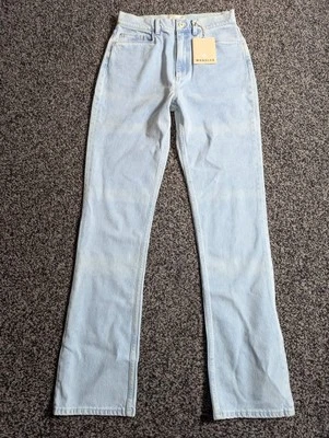 Джинсы Wandler Aster размер 28 синие с высокой талией прямые штанины на пуговицах джинсовая ткань - Изображение 1 из 4