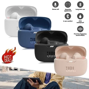 JBL Tune 230NC Wireless Bluetooth Noise Cancelling Sweat proof Earbuds UK Stock - Picture 1 of 17