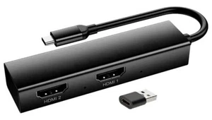 USB 3.0 4K DVR Video Capture Dongle For PC Windows Mac Linux With 2 HD Inputs - Picture 1 of 9