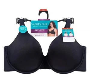 Radiant by Vanity Fair Bra Smooth Support Lined Underwire Full Figure 40D NWT - Picture 1 of 6