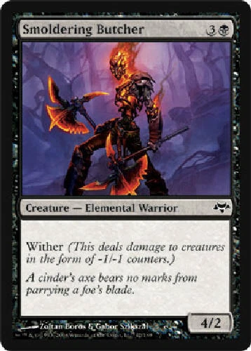 SMOLDERING BUTCHER FOIL X4 4 4X Eventide MTG Magic the Gathering Cards DJMagic - Image 1 of 1