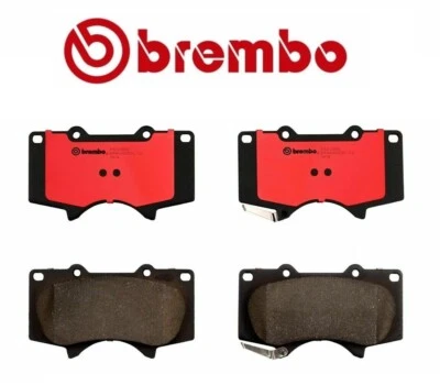 Комплект передних тормозных колодок NAO Ceramic Brembo для Lexus GX460 Toyota Tacoma FJ Cruiser - Изображение 1 из 2