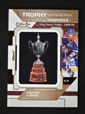2022-23 UD O-Pee-Chee OPC Trophy Winners Patch Relic King Clancy #P-5 Kevin Lowe