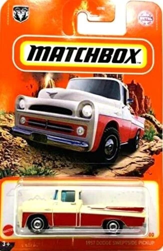 Dodge Sweptside 1957 camioneta Matchbox roja/blanca - Mattel/2020 - nueva/sellada Foto 1 de 1