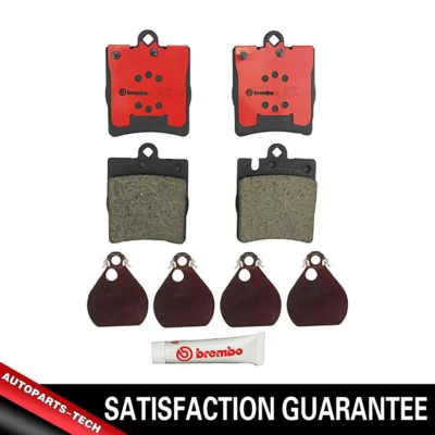 适用于梅赛德斯-奔驰 E320 1998 1999 年后布雷博陶瓷刹车片套装 — 第 1/3 张图片