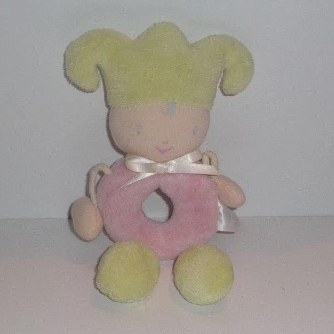 Doudou Hochet Poupée Corolle - Vert Rose - Photo 1/1