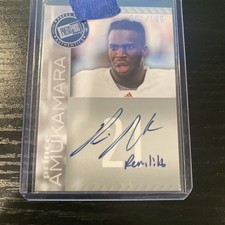 2011 Press Pass Signings Silver /199 eBay 1/1 Prince Amukamara Rookie Auto RC