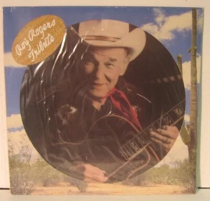 CRANIUM'S Roy Rogers PICTURE DISC Lp SEALED! Randy Travis Clint Black Oak Ridge - Imagen 1 de 4