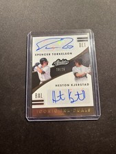Spencer Torkelson Heston Kjerstad Dual Auto Absolute Baseball /25 RC Iconic Ink