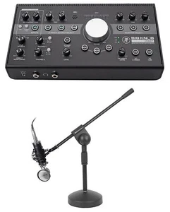 Mackie Big Knob Studio + Plus Monitor Controller Interface+Microphone+Mic Stand - Picture 1 of 12