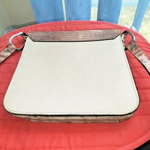Leo Monk Australian handmade vintage crocodile & leather crossbody bag - Picture 1 of 24