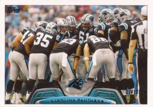 2013 Topps #55 Carolina Panthers Panthers NM-MT 