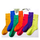 Socks Choice Long Ankle Ladies 10 Neon Womens 1 x Plain Colour