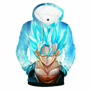  Super Saiyan God Son Goku Hoodie Sweater Sweatshirt Pullover Jacket #L11 MG