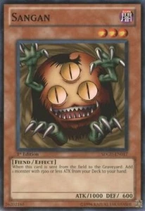 Sangan 1st X 1 YUGIOH LDK2-ENY21 / YS17 Effect Monster - Picture 1 of 1