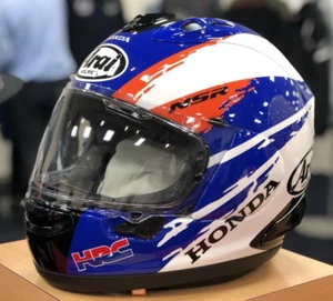 Arai RX-7X Corsair-X Honda NSR250R Full Face Helmet S Size 55-56cm Snell HRC - Picture 1 of 9