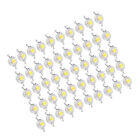LED-Lampenperlen 50 Stck SMD 1 W Kalt/warmwei Reines Wei