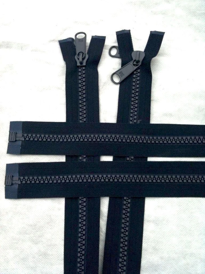MY OWN Cremallera Open End Heavy Duty N10,30 cm a 400 cm, Doble Pully, Uso Marino