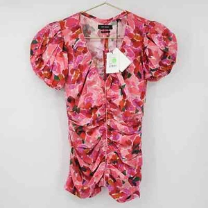 Blusa floral rosa Isabel Marant Mirnao talla 2 nueva con etiquetas - Imagen 1 de 9
