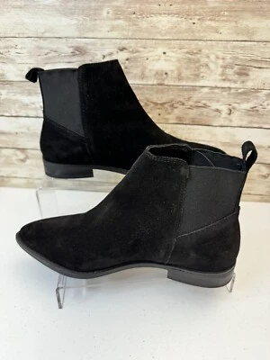 Botín Chelsea de gamuza negro talla 3 de ASOS Atom para mujer de ASOS Foto 1 de 4