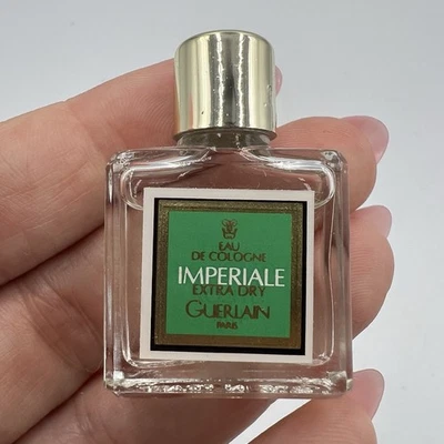 💝MINIATURA Vintage IMPERIALE Guerlain Masculino Extra Seco EDC 4ml Mini Colônia NOS - Imagem 1 de 3