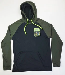 Nike Dri Fit Tales From The Crypt Size Large Black Green Pullover Pocket Hoodie - Picture 1 of 10
