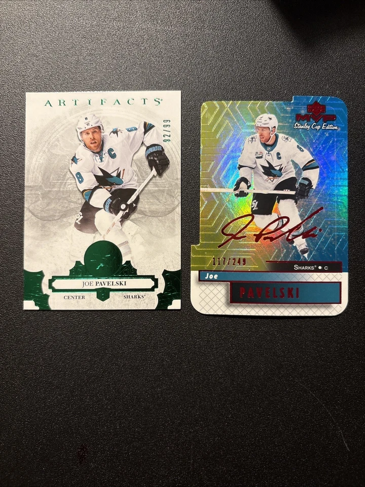 2019–20 MVP Joe Pavelski цвета и контуры /249 + изумрудные артефакты 17/18 /99 - Изображение 1 из 1