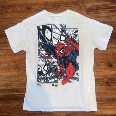 Camiseta HUF Marvel Spider-Man Talla M Camiseta Gráfica Cómic Superhéroe Spiderman  Foto 1 de 4
