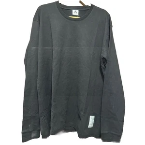 Wasted Collective Men's Black Long Sleeve Shirt Planet Eco-Friendly - Picture 1 of 5