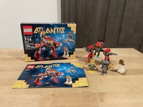 LEGO Atlantis Seabed Strider 7977 Fully Complete With Box Excellent