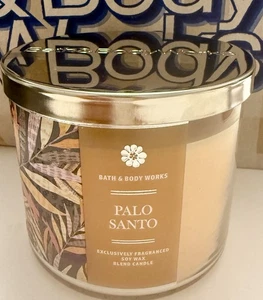 Vela perfumada Bath & and Body Works Palo Santo 3 mechas 14,5 onzas - Imagen 1 de 3