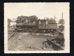 Steam Narrow Gauge Railroad Engine BRB&E No. 9? Train Yard Locomotive PHOTOGRAPH - Picture 1 of 3