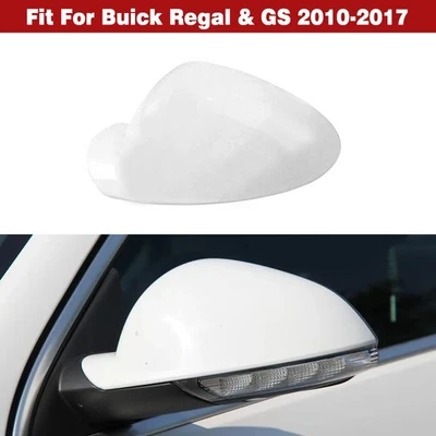 Cubierta de espejo retrovisor lateral izquierdo blanco tapa embellecedor para Buick Regal y GS 2010-2017 Foto 1 de 4