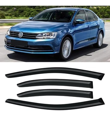 Deflector de viento para Volkswagen Jetta 2011-2018 4 piezas nuevo Foto 1 de 4
