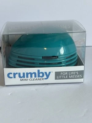 Mini aspiradora Crumby Teal NUEVA en paquete Foto 1 de 4