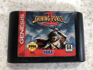 CARTUCHO DE JUEGO SHINING FORCE II 2 TWO SEGA GENESIS SOLO FUNCIONA BIEN NES HQ - Imagen 1 de 1
