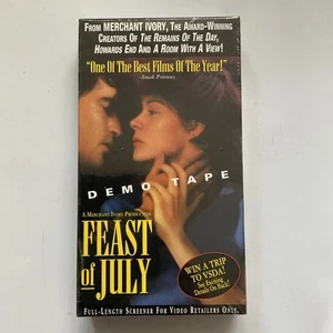 Feast of July VHS 1996 Promo Screener **SEALED NEW** **Buy 2 Get 1 Free** - Picture 1 of 6