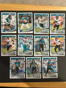 2023 Panini Donruss Jacksonville Jaguars Team Set 11 Cards - Picture 1 of 1