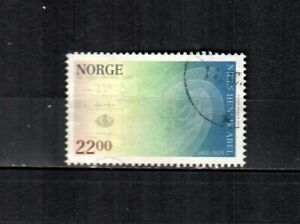 NORWAY Scott's 1333 ( 1v ) Henrik Abel, Mathematician F/VF Used ( 2002 ) #1