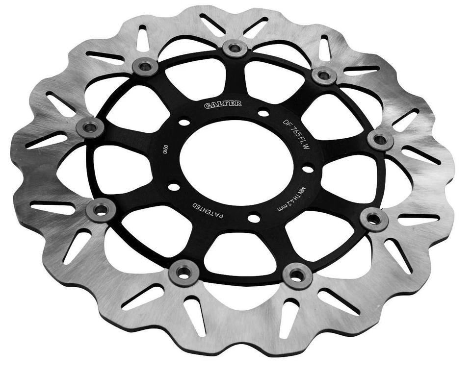 Rotor de onda delantera Galfer 2 piezas completamente flotante para Ducati, modelos Aprilia DF883CW Foto 1 de 1