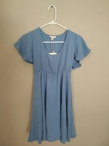 Vestido See You Monday Talla S Azul Manga Corta - Imagen 1 de 8