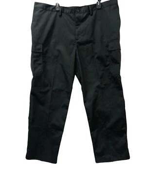 Брюки-карго Edwards мужские 42x30 черные туф проверенная рабочая униформа плоские спереди - Изображение 1 из 4