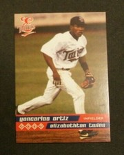 2005 Grandstand, Elizabethton Twins - YANCARLOS ORTIZ - Dominican Republic