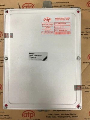 DAC4119 JAGUAR XJS  XJ12 ECU 5.3LTR V12 OWN UNIT REBUILD SERVICE 1985-1988 - Image 1 of 3