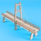 Educational Kits Assembly Toy Science Experiment Cable-Stayed Bridge Model