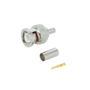 112514 Stecker BNC männlich gerade 50Ω RG142,RG223,RG400,RG55 AMPHENOL - Picture 1 of 1
