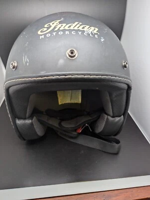 Medio casco de motocicleta Indian talla mediana Foto 1 de 4
