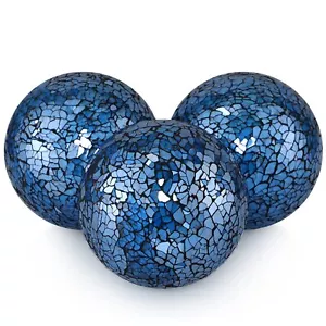 Sfere di vetro decorative 4", sfera mosaico, sfere decorative, sfere centrotavola... - Foto 1 di 7