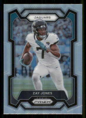 2023 Panini Prizm Prizms Silver #141 Zay Jones - Image 1 of 2